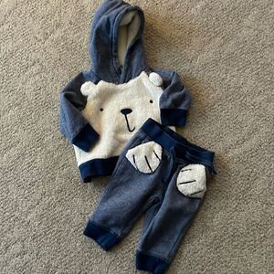 Babygap fleece sweat set